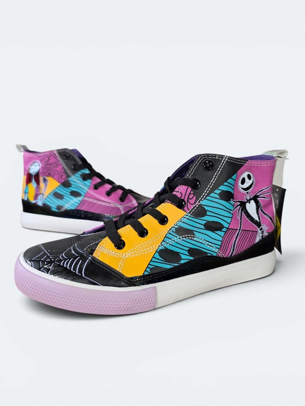 NWT Disney Nightmare Before Christmas High Top Sneakers Size 10 Ground Up